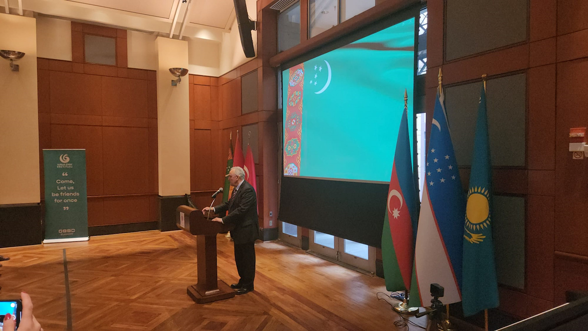 Выступление посла Туркменистана в США Мерета Оразова