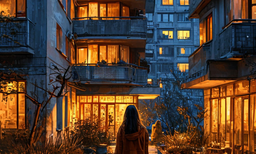 В пустой квартире горит свет. С этого все и началось