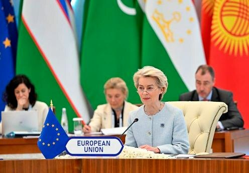 Урсула фон дер Ляйен. Фото пресс-службы президента Узбекистана