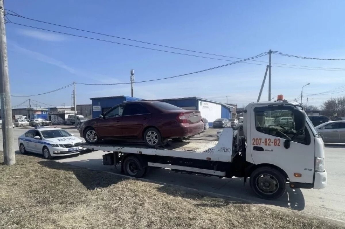    Пьяного водителя «Тойоты» задержали после погони в Новосибирске