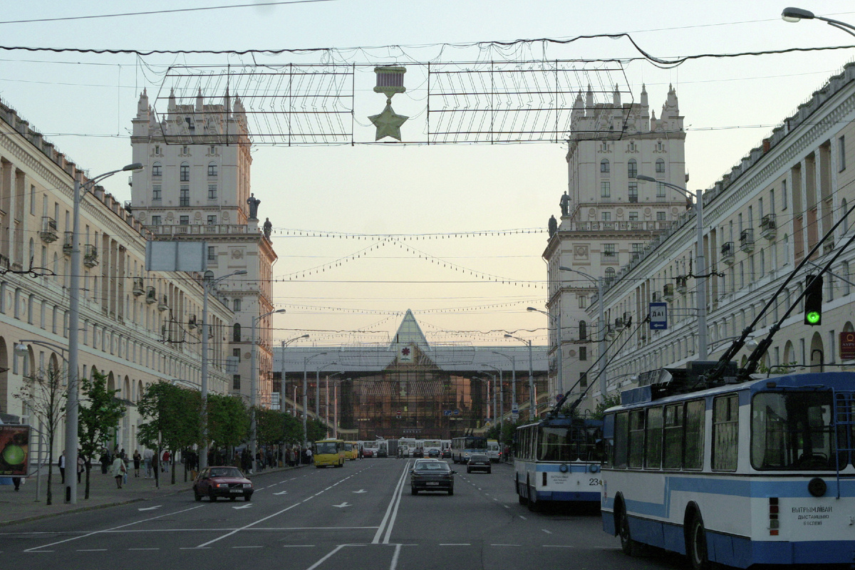 Железнодорожный вокзал в Минске © Sputnik