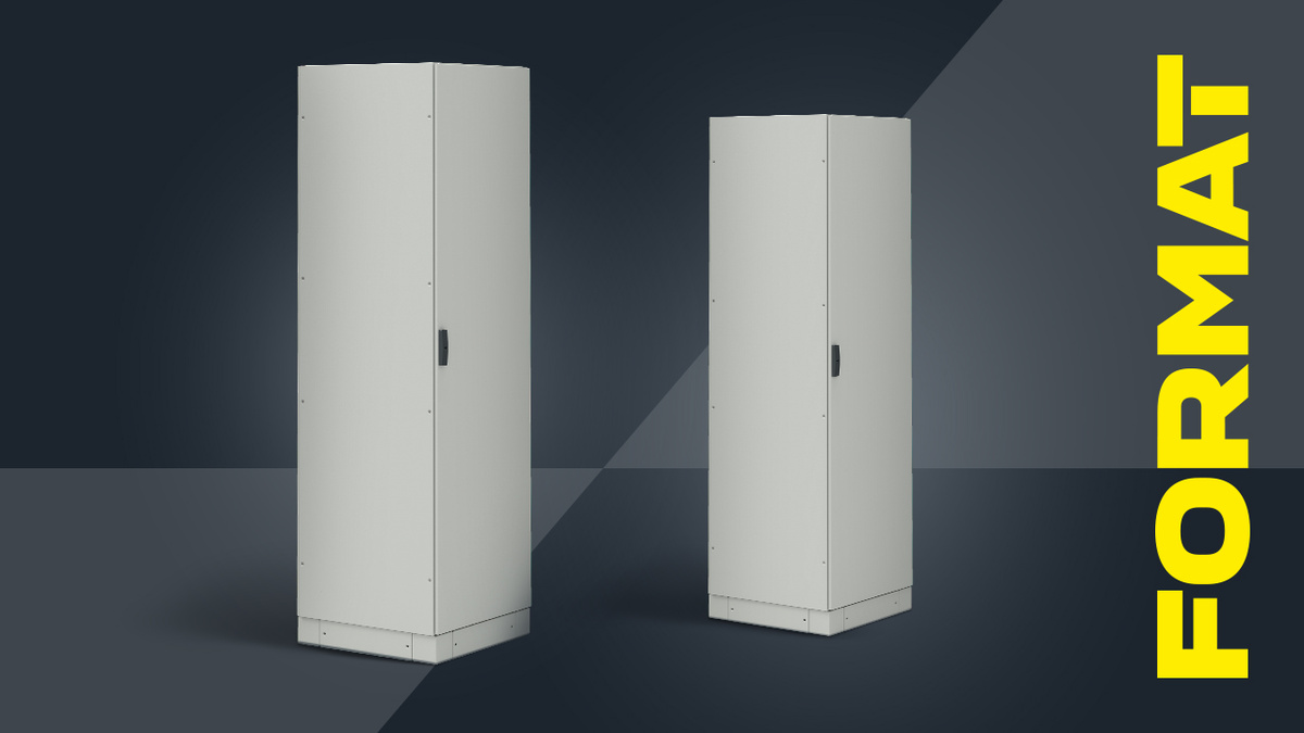 Шкафы электротехнические FORMAT IEK — вводим в ассортимент новые высоты 1800 и 2200 мм
