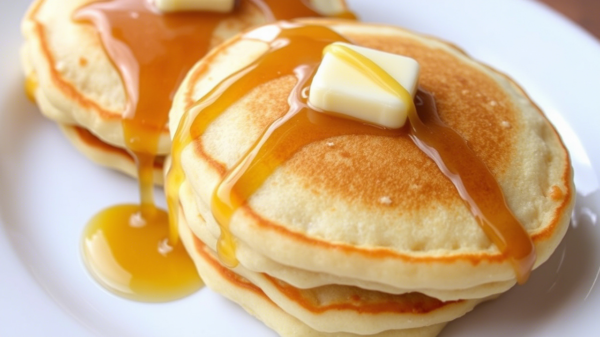 Блинчики с кленовым сиропом