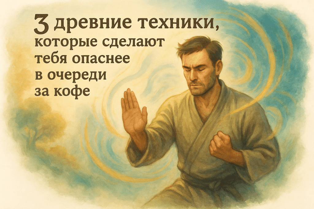    3 древние техники, которые сделают тебя опаснее в очереди за кофе. Константин Мухин