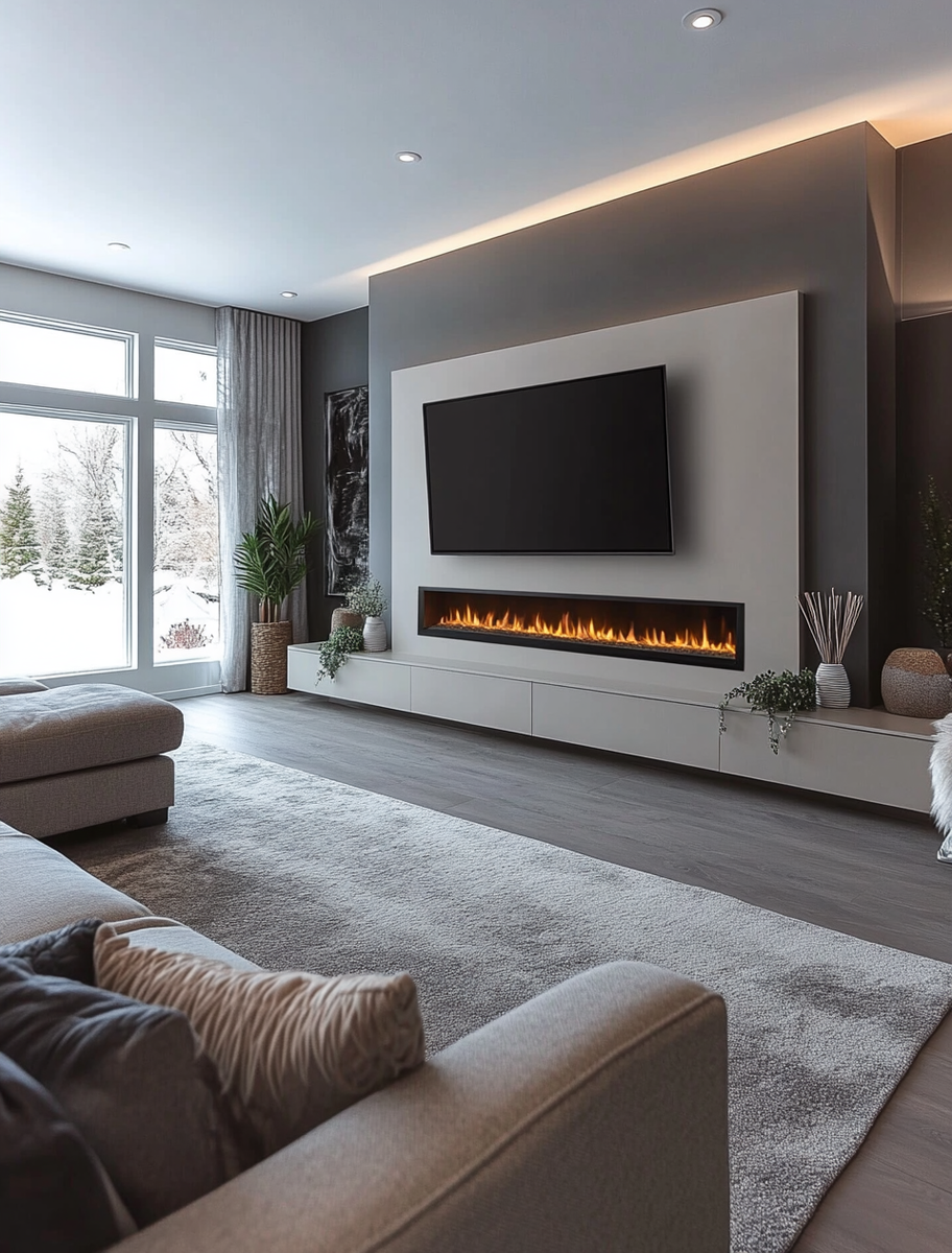    Как выбрать тонкий настенный электрокамин для создания уюта и стиля в вашем доме без лишних трат Kamin