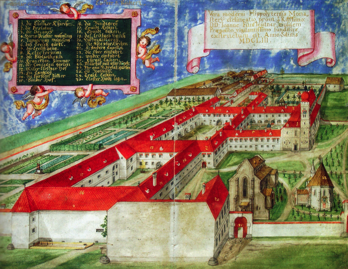 Монастырь святого Ипполита, Санкт-Пёльтен, 1653 г.
