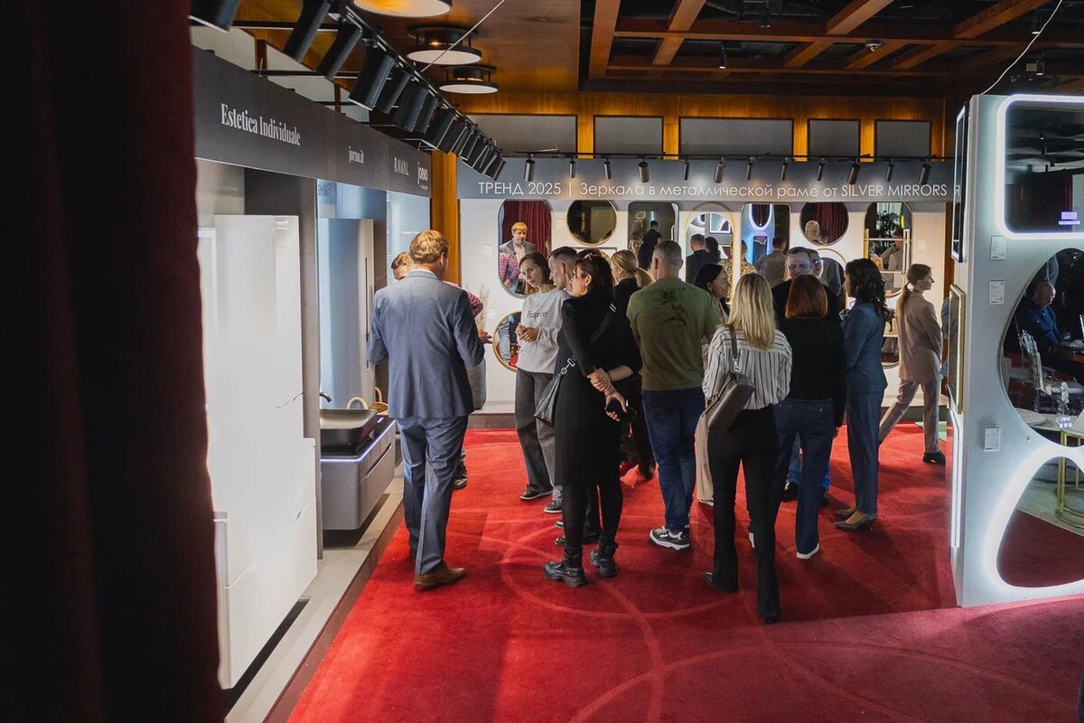 «Silver Mirrors» на 30-ой Международной строительно-интерьерной выставке MosBuild-2025