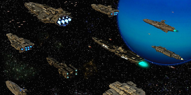 «Космические корабли бороздят просторы Вселенной» — Armada by tkdrobert