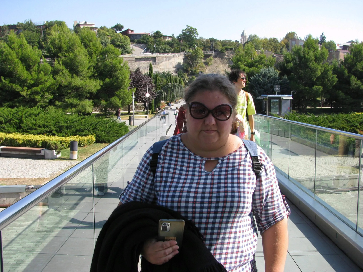 на Стеклянном мосту