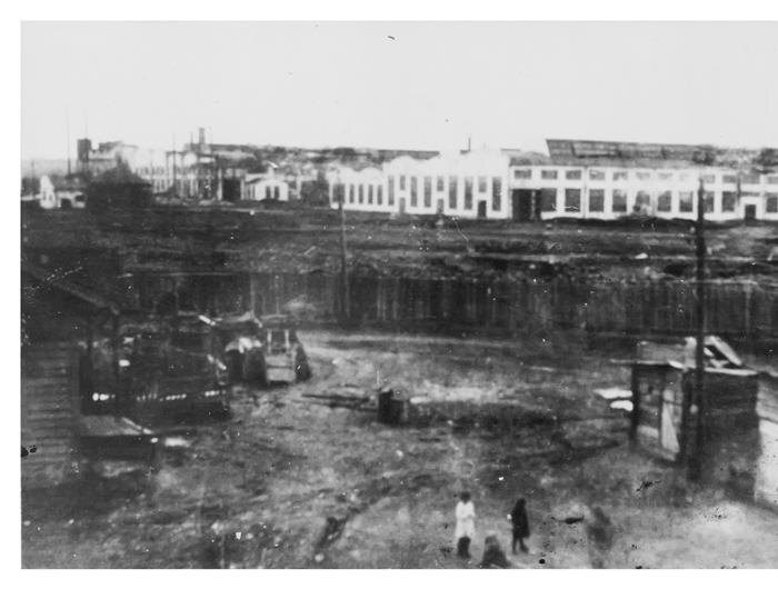    Площадка на Безымянке перед эвакуацией сюда 1-го Московского ГПЗ. Фото: архив СПЗ