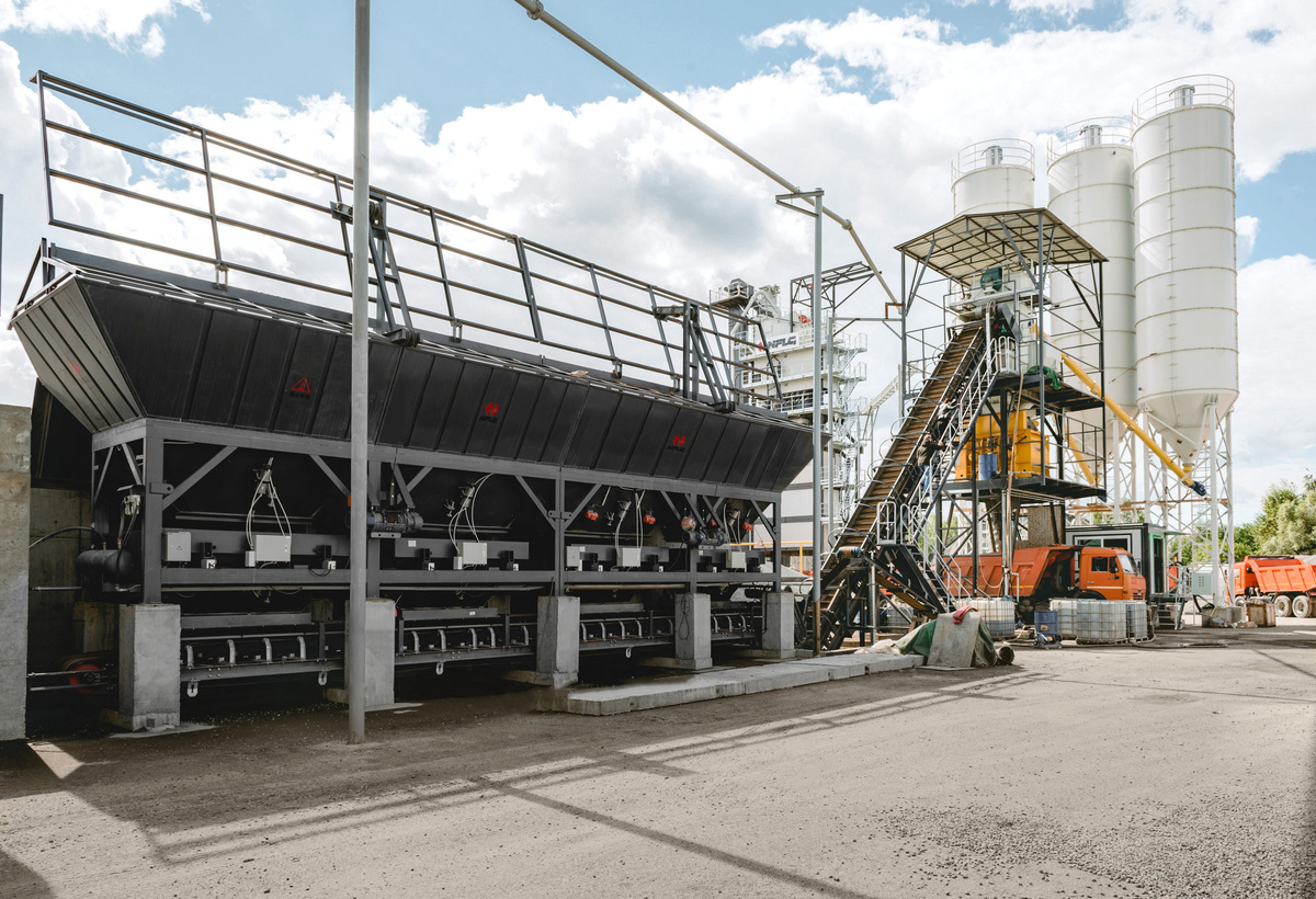 Бункеры инертных материалов БСУ NFLG