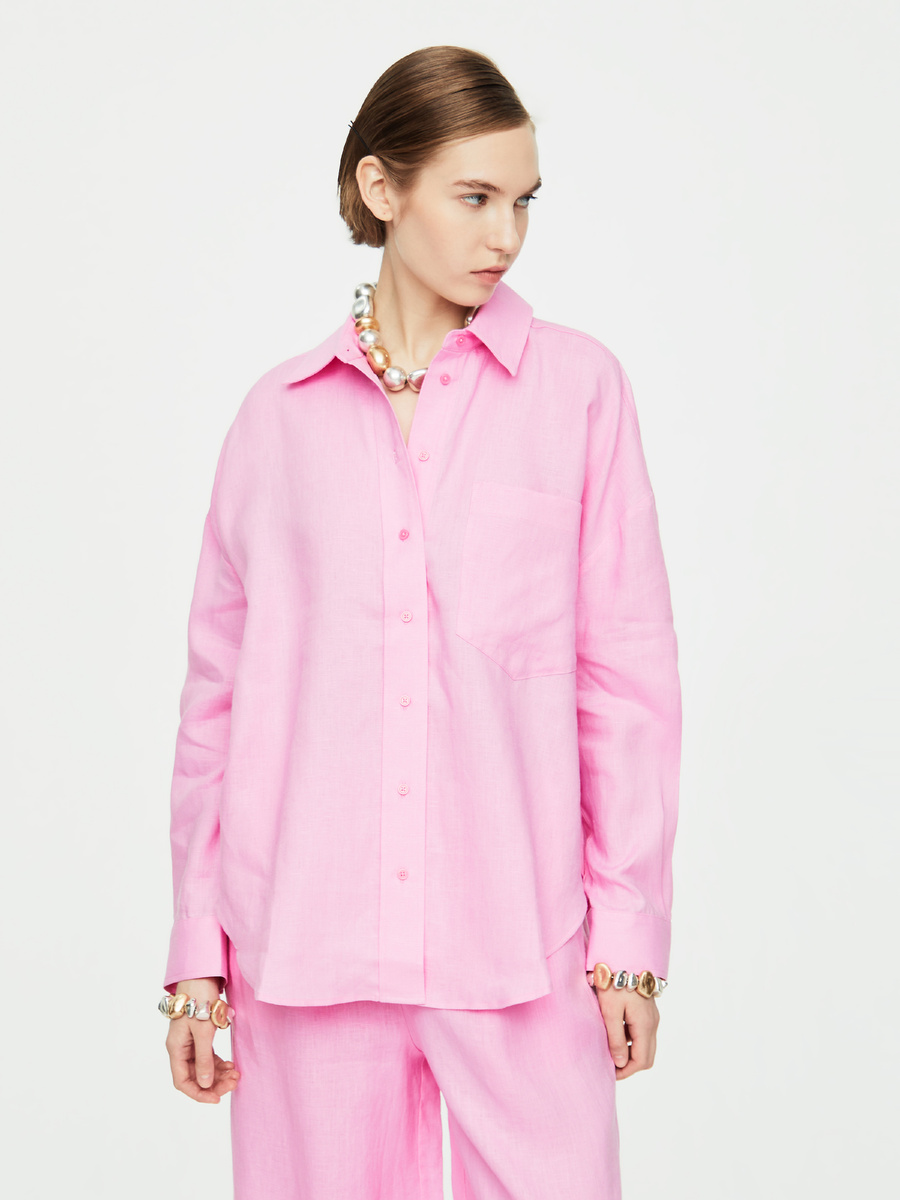 Рубашка из 100%льна