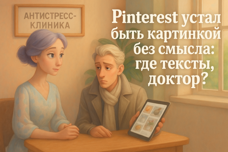    Pinterest устал быть картинкой без смысла: где тексты, доктор? Оксана Солдатова