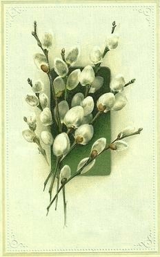 Старинная открытка. Иллюстрация из сети