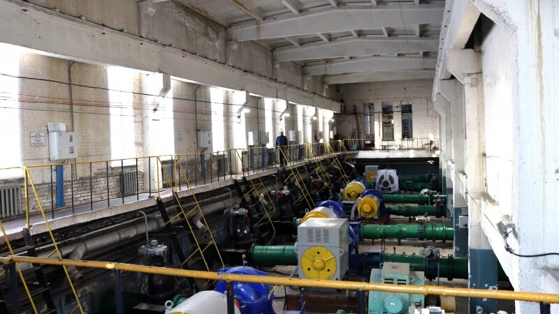     Насосная 2-го подъема. Насосное оборудование. Фото предоставлено пресс-службой компании «Росводоканал Барнаул», автор Лилия Болатаева