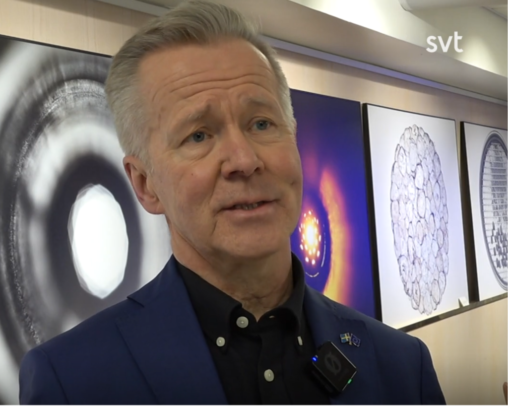 Фото: Матс Таавенику — муниципальный советник в Кируне, и он видит другую реальность. 
Он считает, что необходимы меры, которые позволят начать строительство жилья и привлекут работников на север. 
(Источник – Ульрика Вэккё / SVT)