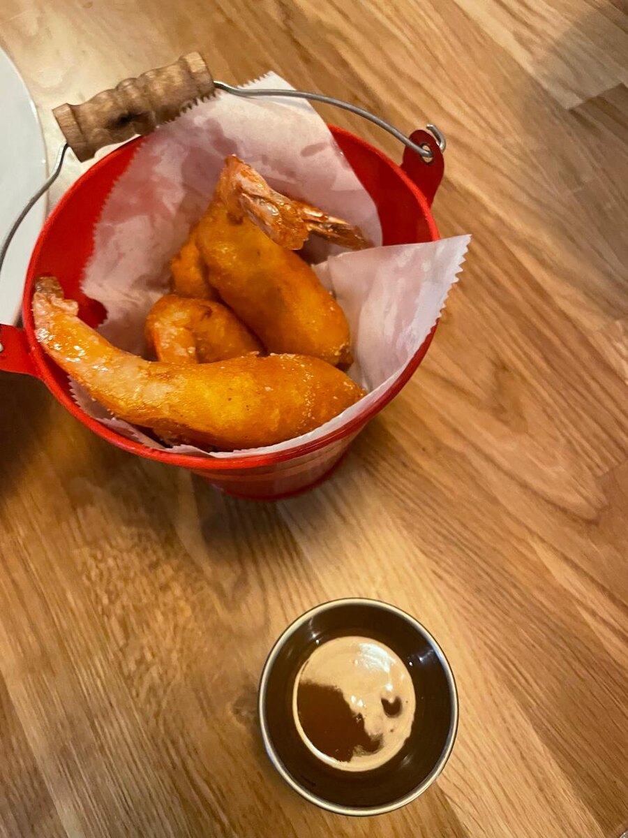 Креветки в Мидийном месте в Дмитрове © "Покажу Москву"