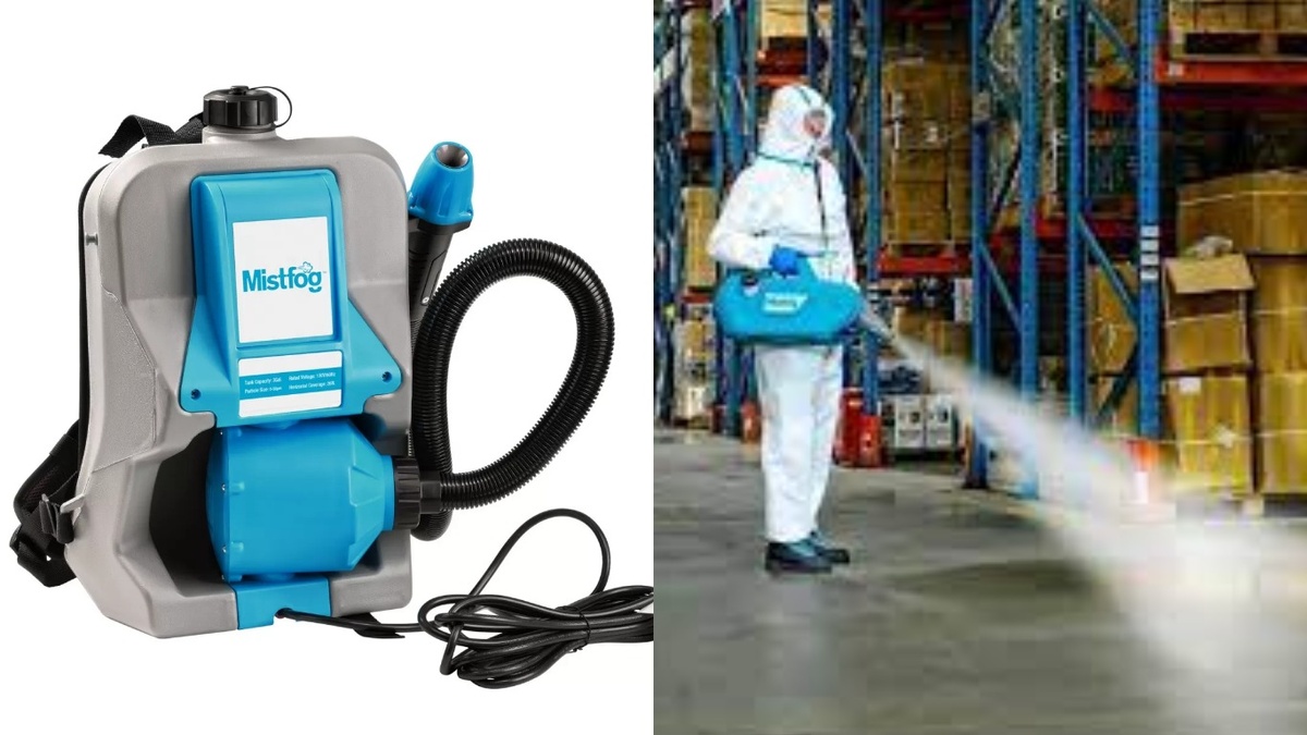 Генератор холодного тумана Mistfog 12L - рюкзак для профессионала