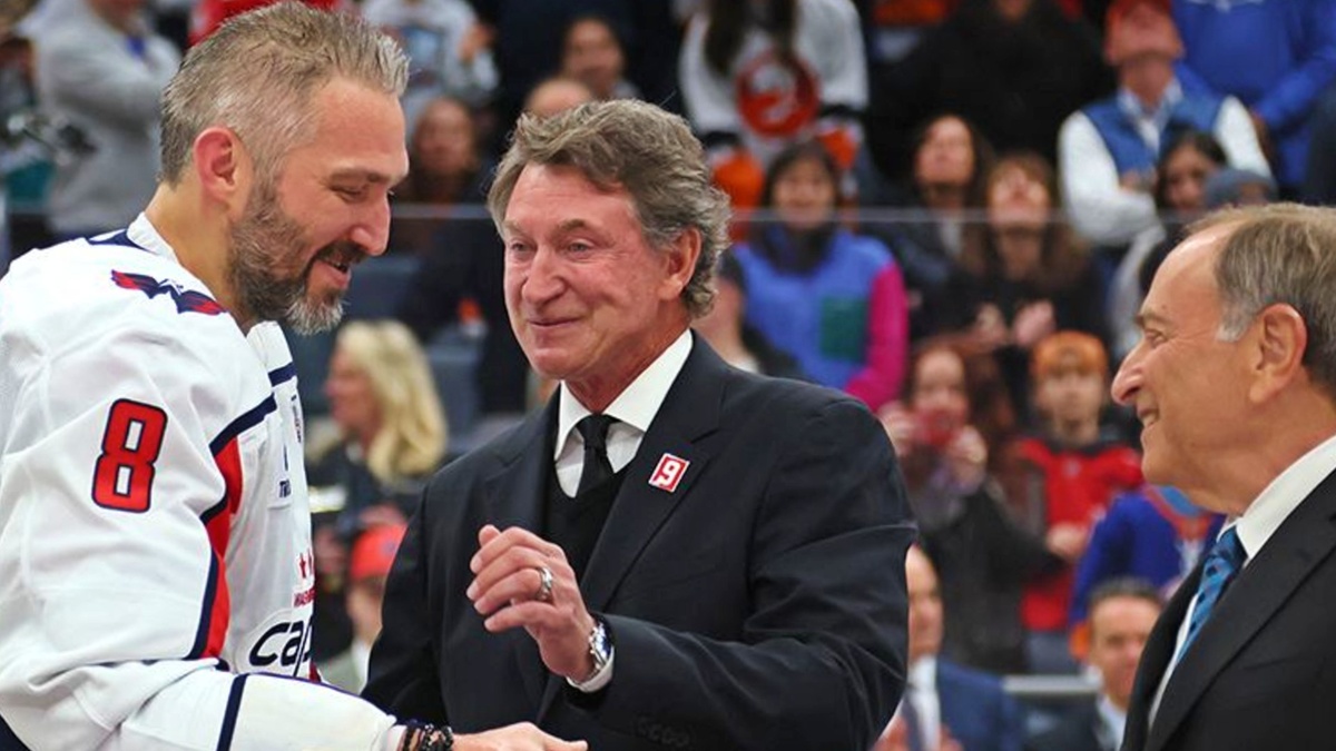 Александр Овечкин и Уэйн Гретцки