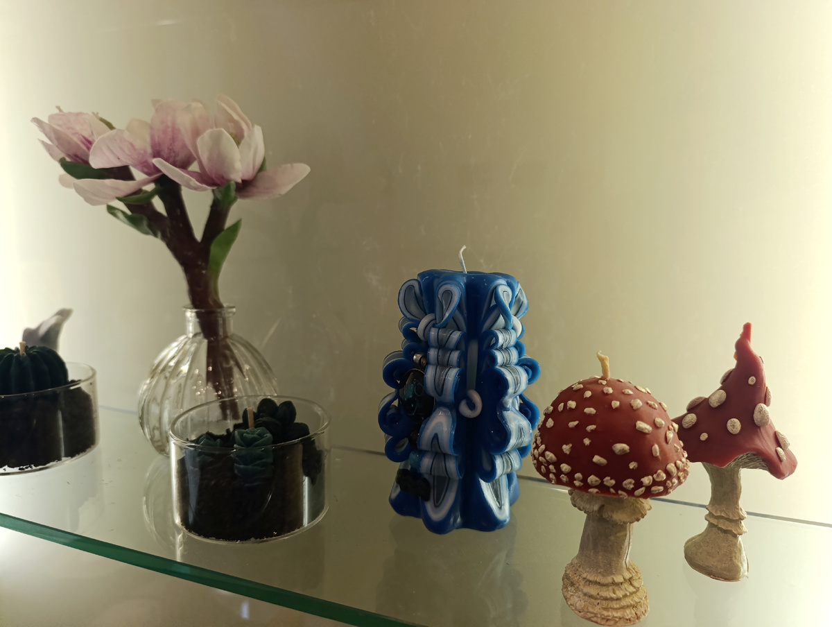 Свечи в Музее. 