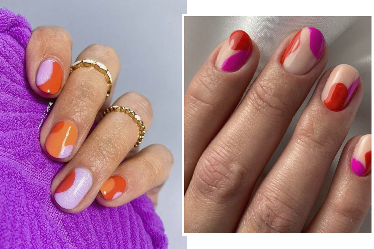 Идеи с абстрактным дизайном. Коллаж создан автором канала на основе фото из Pinterest