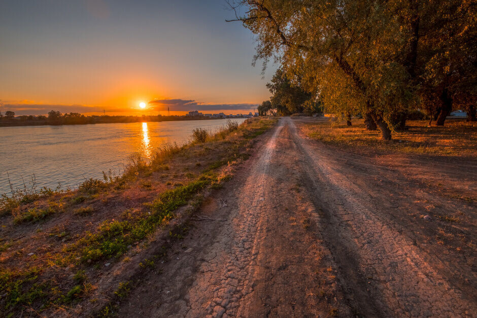 Красный кут, дорога в доль Кубани