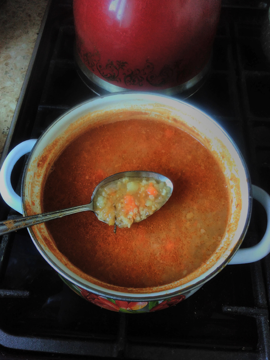 постный суп овощной