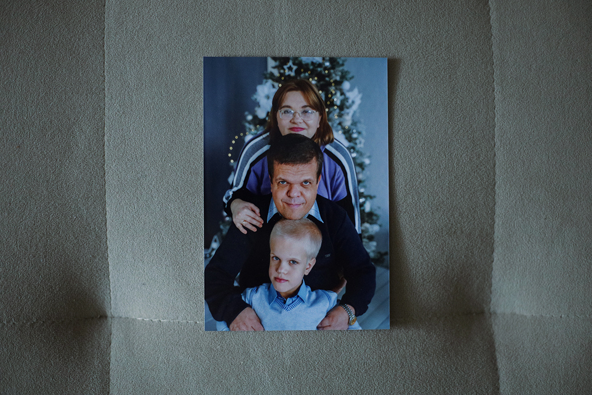 Архивная фотография семьи Никулиных. Елена, Алексей и Егор
Фото: Дарья Асланян для ТД