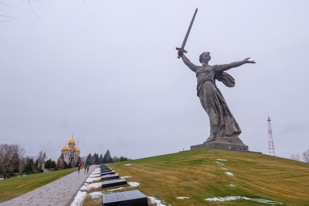 Родина-мать. Волгоград. 