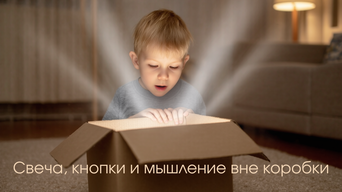 Ты видишь просто коробку? А твой ребёнок - портал в другой мир