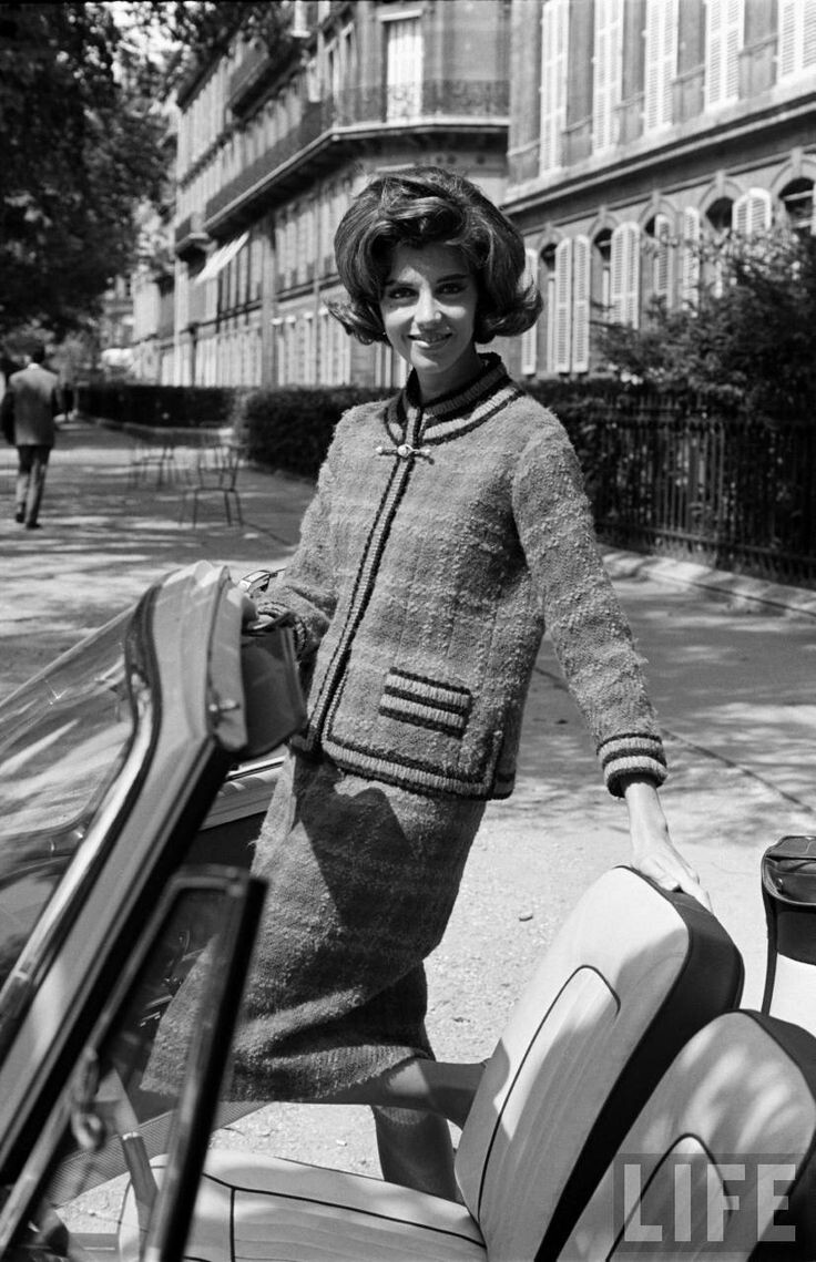 Образ от Chanel. 1961 г. Фото Пола Шутцера.