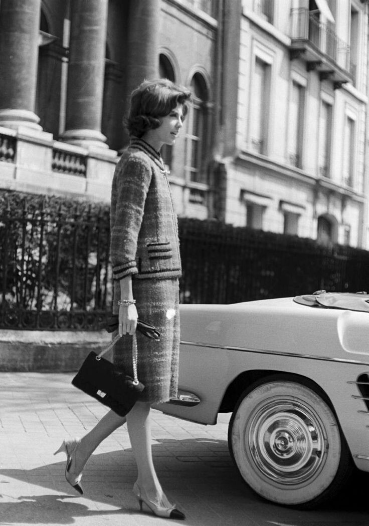 Образ от Chanel. 1961 г. Фото Пола Шутцера.
