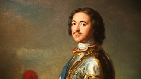 Петр I. Художник Жан-Марк Натье, 1717 год