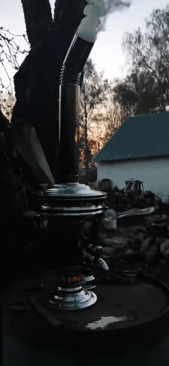 Пьем чай на природе