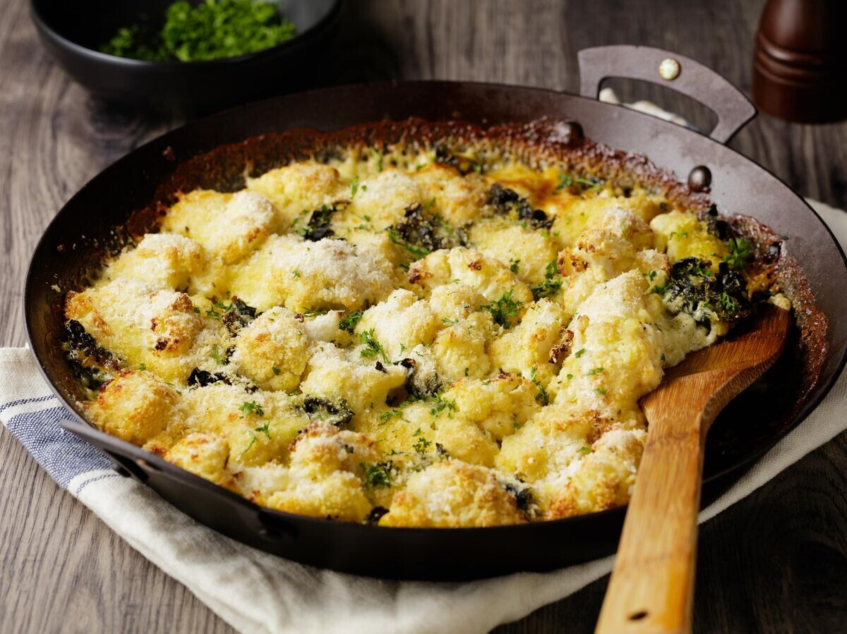    Цветная капуста на сковороде© Getty Images / haoliang