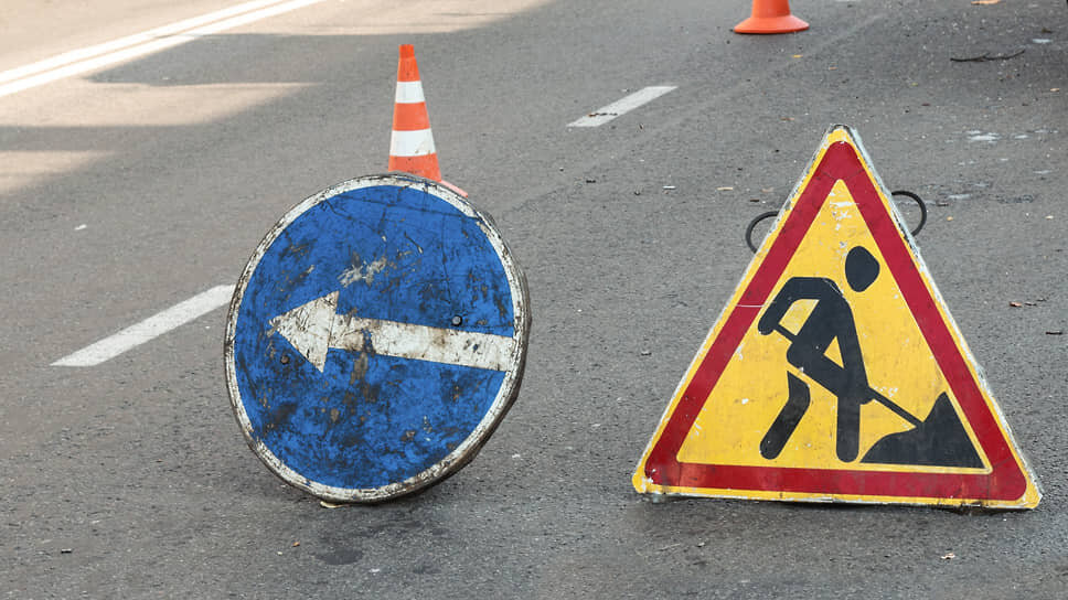 На 786 километре трассы М-7 «Волга» в Татарстане ограничено движение.📷Фото: Игорь Елисеев / Коммерсантъ