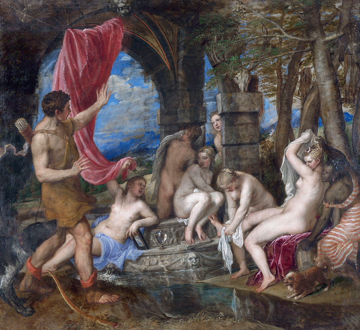 Артемида, застигнутая Актеоном