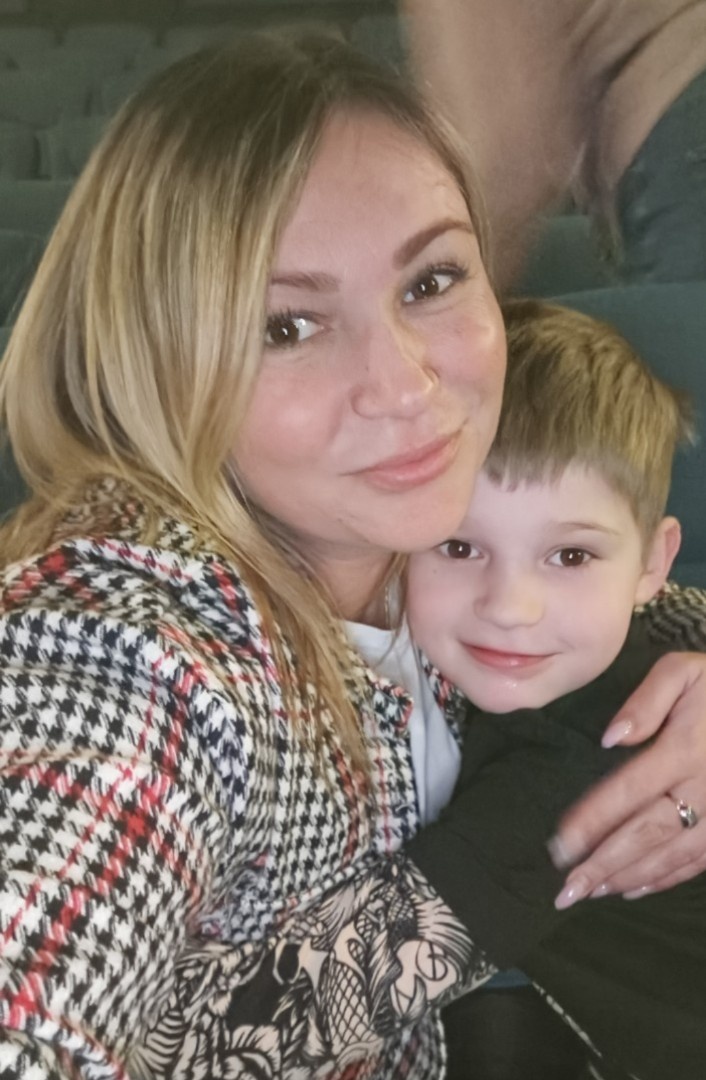 Фото автора. Мы в кино. 