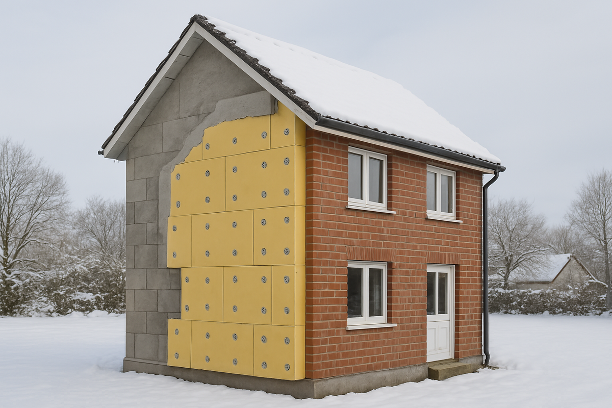 Когда утепление сделано правильно, дом сохраняет тепло, и счета за отопление существенно снижаются.

