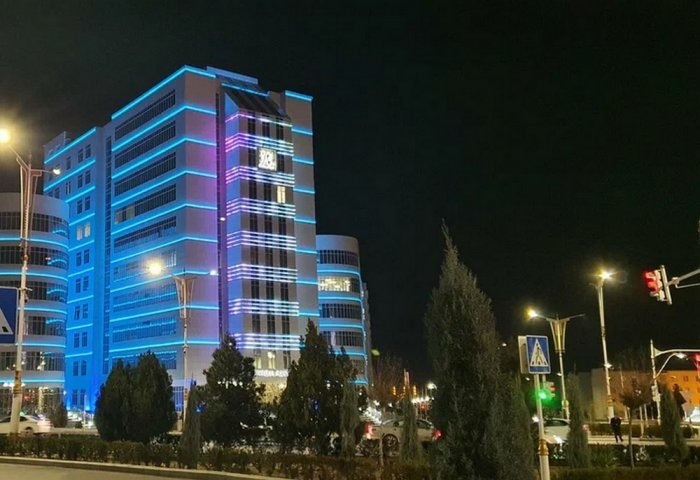 Акционерный коммерческий банк Rysgal, Ашхабад, Туркменистан (Фото: Яндекс Карты)