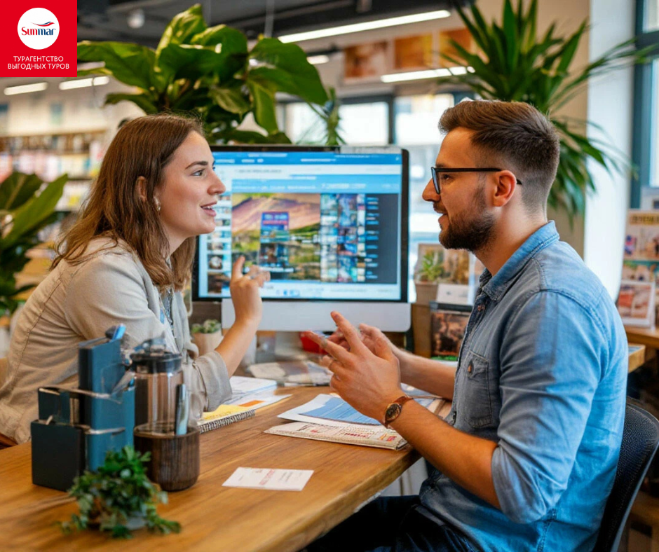 Заблуждение туристов: Зачем бегать по разным агентствам в поисках "где дешевле", если цены везде одинаковые? Картинка создана при помощи ИИ.