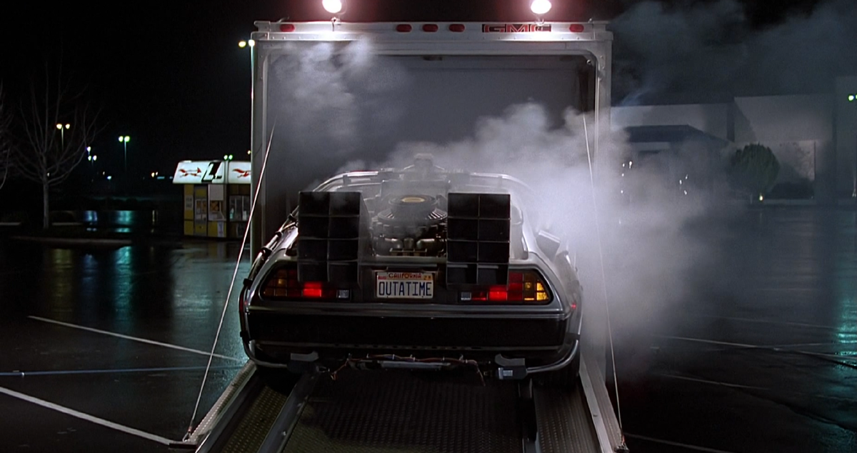 Кадр из фильма “Назад в будущее”