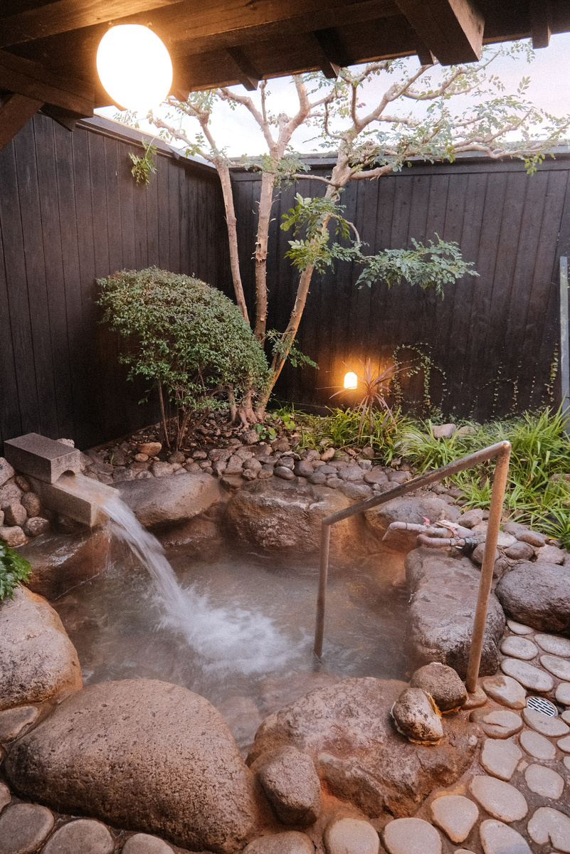 Hyotan Onsen, Беппу, Япония.