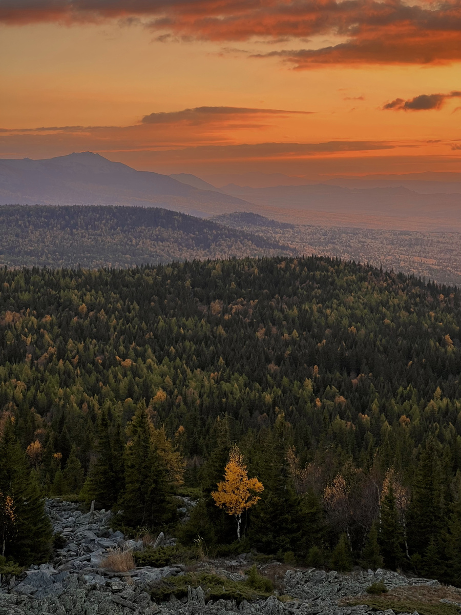 Осенние краски Урала.