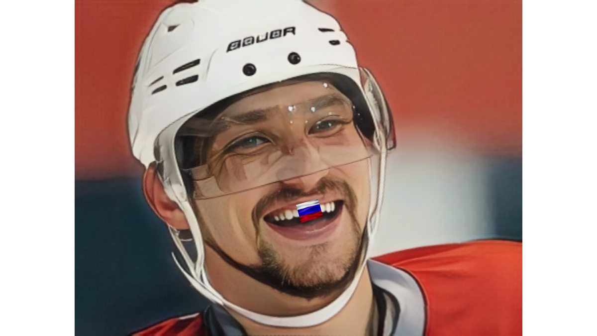 Александр Овечкин. Коллаж и обработка автора