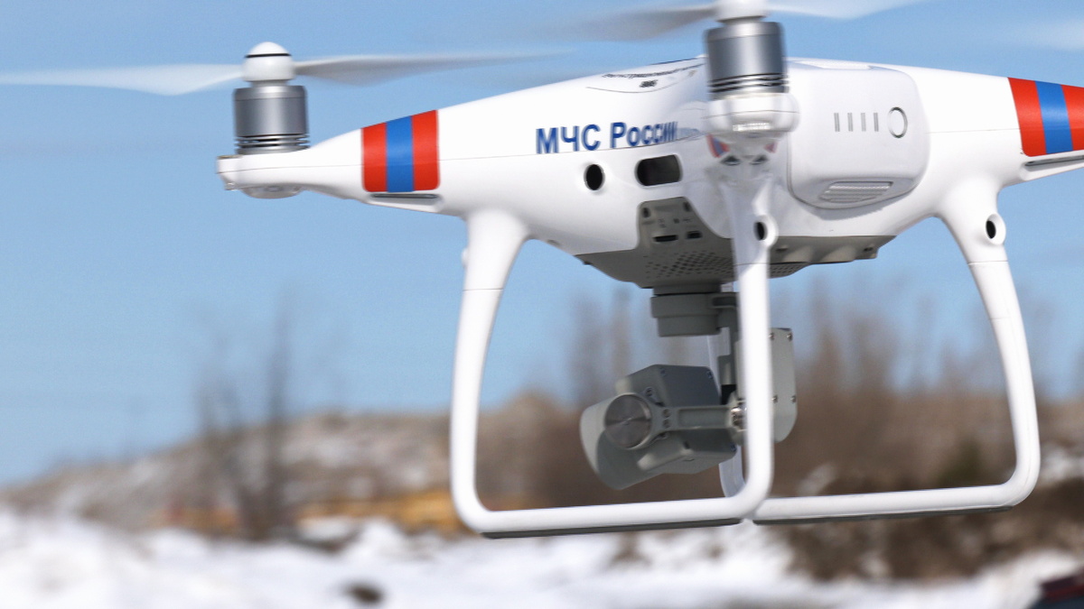    С высоты птичьего полёта - беспилотники патрулируют территорию Югры