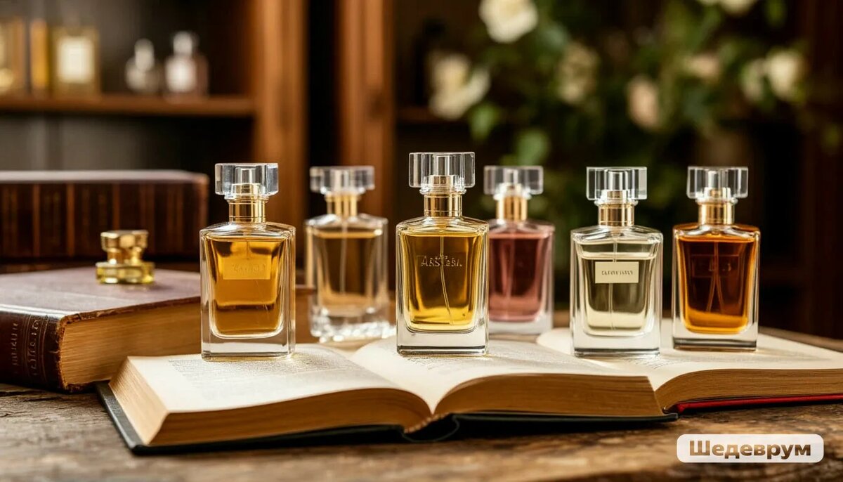 Духи и книги