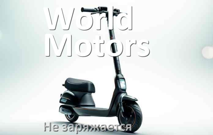 
Почему электросамокат World Motors не заряжается