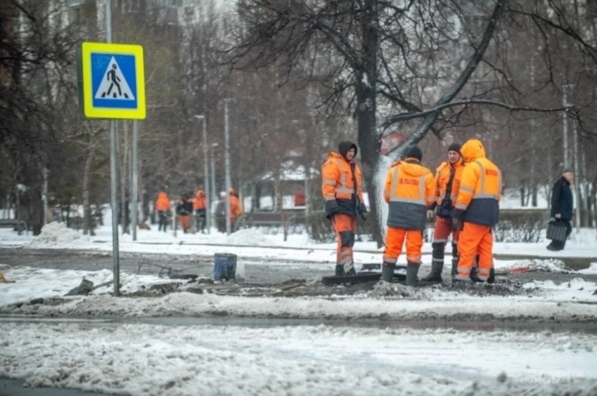    Вильфанд: затяжной обильный снегопад в апреле бывает в Москве раз в 30 лет
