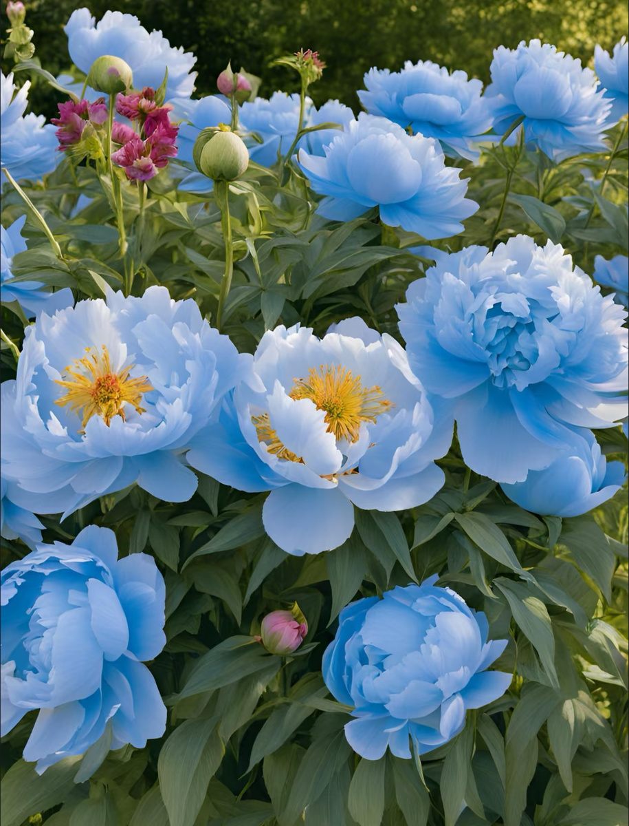 Нереальная красота. Пионы. Фото автора. 